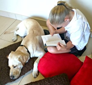 Children tend to open up with George.